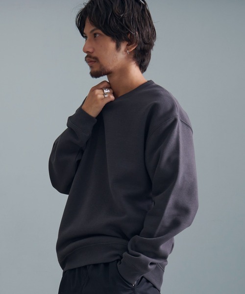 United Athle(ユナイテッドアスレ)の「『United Athle/ユナイテッドアスレ』10.0オンスT/C クルーネック裏起毛スウェットトレーナー【Z】(スウェット・メンズ・ホワイト/スミクロ/ブラック/サンドベージュ/ダークブラウン/ネイビー・L/XL/M)」の19枚目の写真