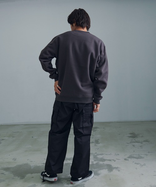 United Athle(ユナイテッドアスレ)の「『United Athle/ユナイテッドアスレ』10.0オンスT/C クルーネック裏起毛スウェットトレーナー【Z】(スウェット・メンズ・ホワイト/スミクロ/ブラック/サンドベージュ/ダークブラウン/ネイビー・L/XL/M)」の21枚目の写真