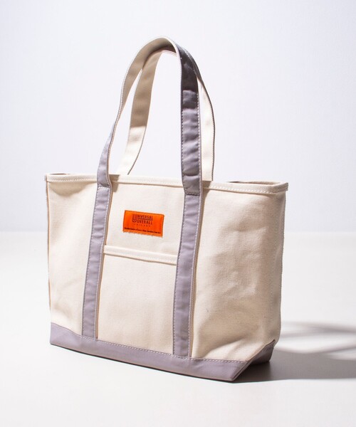 UNIVERSAL OVERALL（ユニバーサルオーバーオール）の「【UNIVERSAL OVERALL/ユニバーサルオーバーオール】キャンバストートバッグ（トートバッグ・メンズ・ブラック/ベージュ/ネイビー/グレー・FREE）」の2枚目の写真