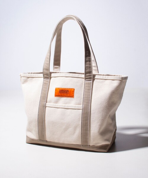 UNIVERSAL OVERALL（ユニバーサルオーバーオール）の「【UNIVERSAL OVERALL/ユニバーサルオーバーオール】キャンバストートバッグ（トートバッグ・メンズ・ブラック/ベージュ/ネイビー/グレー・FREE）」の5枚目の写真