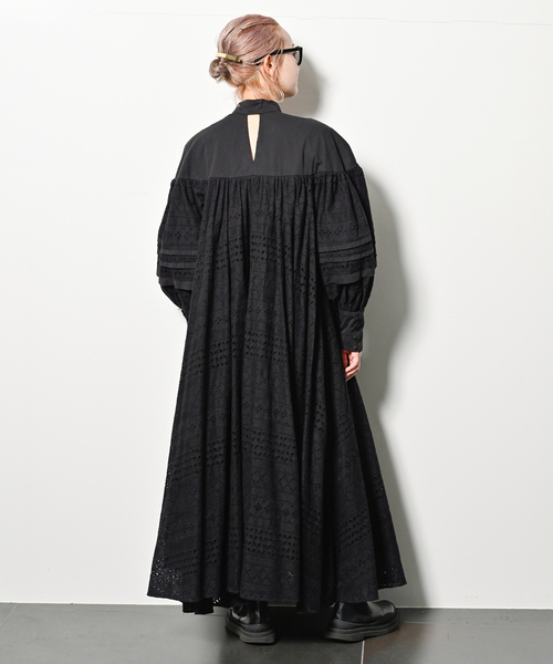 CITYSHOP（シティーショップ）の「COTTON LACE LONG DRESS：ワンピース