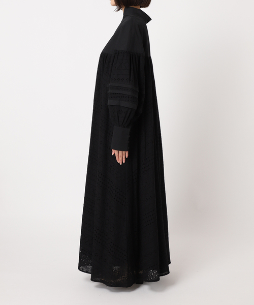 CITYSHOP(シティーショップ)の「COTTON LACE LONG DRESS:ワンピース(ワンピース・レディース・ホワイト/ブラック・38/36)」の15枚目の写真