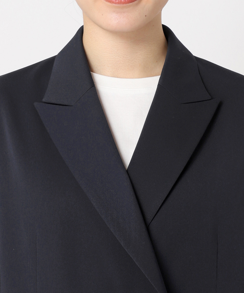 セール】ドライツイルダブルブレストジャケット（テーラードジャケット