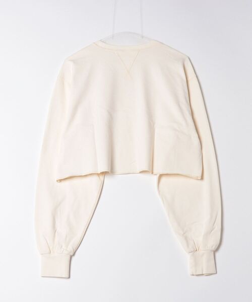 SCREEN STARS（スクリーンスターズ）の「[SCREEN STARS/スクリーンスターズ] 別注 ショート丈 ピグメントロンT（Tシャツ/カットソー・レディース・ブラック/オフホワイト/グレー/ブルー/イエロー・F）」の6枚目の写真