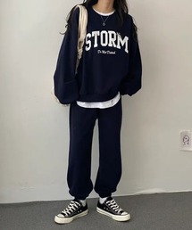 【セットアップ】ロゴトレーナー×スウェットパンツ 2点SET