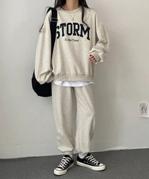 【セットアップ】ロゴトレーナー×スウェットパンツ 2点SET