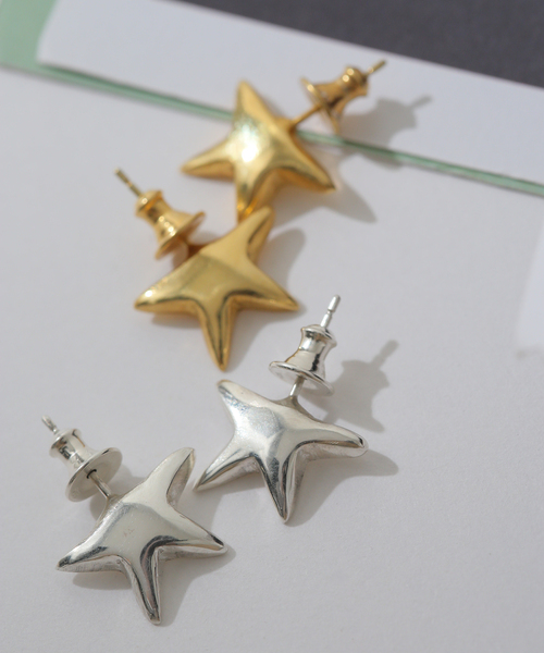 JOURNAL STANDARD（ジャーナルスタンダード）の「【MAISON DPULSE//メゾンドパルス】PIERCE STAR CHARM：ピアス（ピアス（両耳用）・レディース・シルバー・FREE）」の6枚目の写真