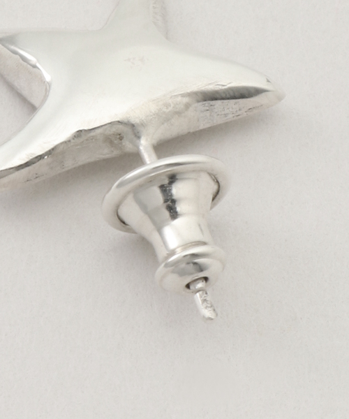 JOURNAL STANDARD（ジャーナルスタンダード）の「【MAISON DPULSE//メゾンドパルス】PIERCE STAR CHARM：ピアス（ピアス（両耳用）・レディース・シルバー・FREE）」の8枚目の写真