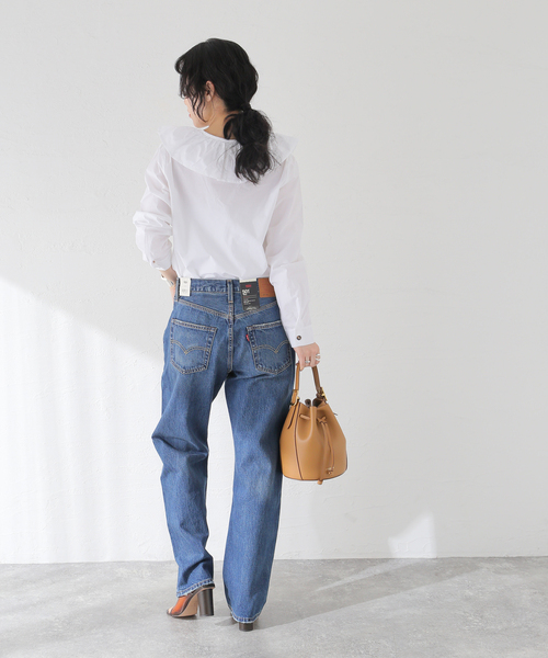 Levi's(リーバイス)の「【LEVI’S/リーバイス】501 90S NEW LIFE NO DX:デニムパンツ(デニムパンツ・レディース・サックスブルー・26/27)」の5枚目の写真