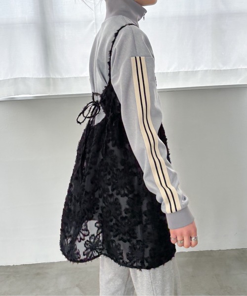 EPIMI E'PIMMY（エピミエピミー）の「シアージャガードキャミチュニック（チュニック・レディース・アイボリー/ブラック・MEDIUM）」の16枚目の写真