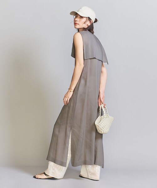 NEW ERA（ニューエラ）の「【別注】＜NEW ERA＞コットン ツイル ロゴキャップ（キャップ・レディース・ベージュ/ブラック/オリーブ・FREE）」の7枚目の写真