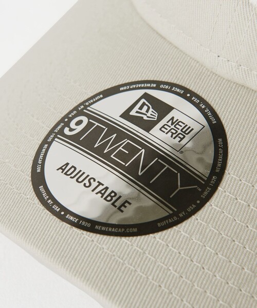 NEW ERA（ニューエラ）の「【別注】＜NEW ERA＞コットン ツイル ロゴキャップ（キャップ・レディース・ベージュ/ブラック/オリーブ・FREE）」の19枚目の写真
