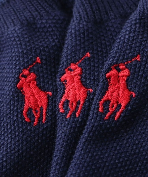POLO RALPH LAUREN（ポロ ラルフ ローレン）の「≪WEB限定≫【3足セット】POLO RALPH LAUREN オーガニックコットン混 カノコ ワンポイント スニーカーソックス 92022800（ソックス/靴下・メンズ・その他1/その他2/その他3/ネイビー/ホワイト/ブラック・25～27cm/23～25cm）」の17枚目の写真