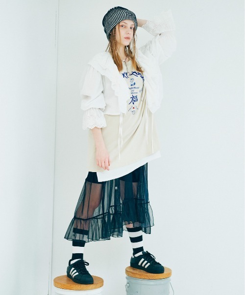 RNA（アールエヌエー）の「E4980 ボールドボーダーソックス（ソックス/靴下・レディース・ブラック×ホワイト/ライトイエロー/ベビーピンク/ネイビー・FREE）」の8枚目の写真