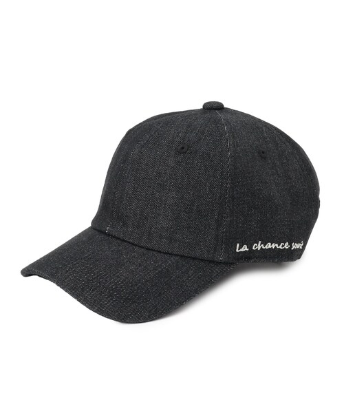 SHOO・LA・RUE（シューラルー）の「◆アソートサイド刺繍CAP（キャップ・レディース・ブラック/ベージュ/ブラック系/ピンク/ブルー系その他2/チャコールグレー/サックスブルー・00）」の3枚目の写真