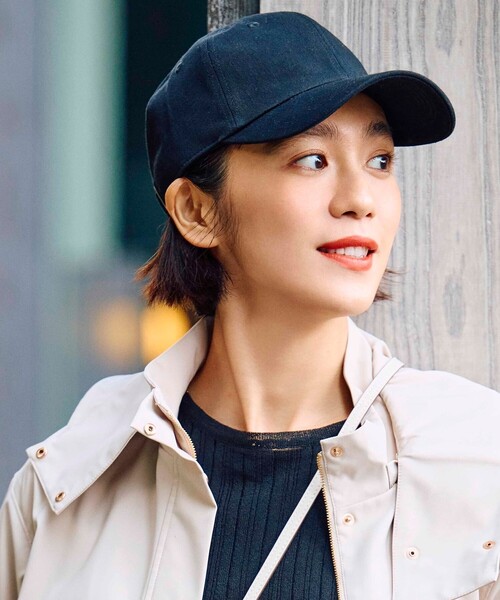 SHOO・LA・RUE（シューラルー）の「◆アソートサイド刺繍CAP（キャップ・レディース・ブラック/ベージュ/ブラック系/ピンク/ブルー系その他2/チャコールグレー/サックスブルー・00）」の8枚目の写真