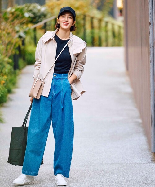 SHOO・LA・RUE（シューラルー）の「◆アソートサイド刺繍CAP（キャップ・レディース・ブラック/ベージュ/ブラック系/ピンク/ブルー系その他2/チャコールグレー/サックスブルー・00）」の19枚目の写真