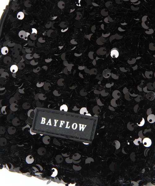 BAYFLOW（ベイフロー）の「[スマホ・カード収納可♪]多機能スパンコールミニショルダー（ショルダーバッグ・レディース・ブラック/その他1/ライトグレー・FREE）」の7枚目の写真