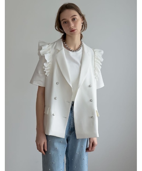 Re:EDIT（リエディ）の「[2024SS COLLECTION][MEISM by Re:EDIT]肩