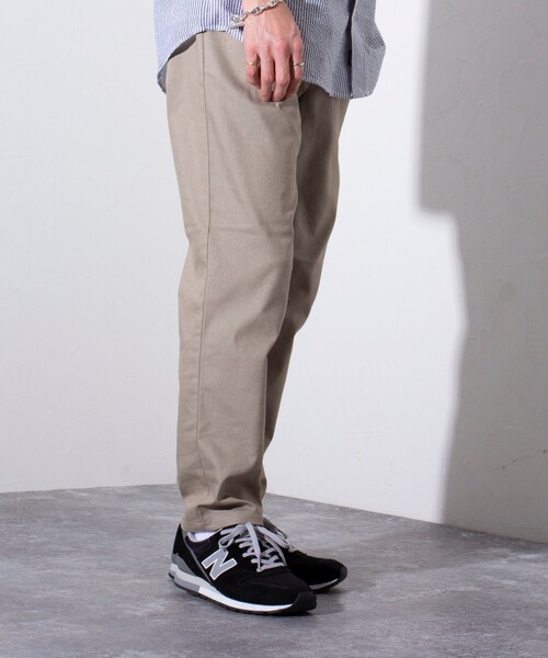 GLOSTER（グロスター）の「【GLOSTER/グロスター】flexible ストレッチ テーパードイージーパンツ（その他パンツ・メンズ・ベージュ/インディゴブルー/サックスブルー/グレー/ネイビー・S/M/L/XL）」の9枚目の写真