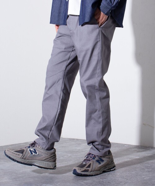 GLOSTER（グロスター）の「【GLOSTER/グロスター】flexible ストレッチ テーパードイージーパンツ（その他パンツ・メンズ・ベージュ/インディゴブルー/サックスブルー/グレー/ネイビー・S/M/L/XL）」の20枚目の写真