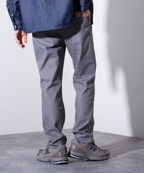 GLOSTER（グロスター）の「【GLOSTER/グロスター】flexible ストレッチ テーパードイージーパンツ（その他パンツ・メンズ・ベージュ/インディゴブルー/サックスブルー/グレー/ネイビー・S/M/L/XL）」の22枚目の写真