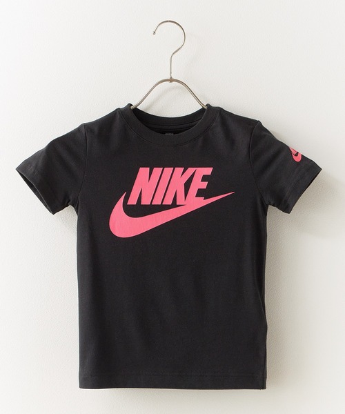 NIKE（ナイキ）の「NIKE/ナイキ FUTURA S/S TEE クルーネック ロゴプリント Tシャツ 2026年 夏 夏服（Tシャツ/カットソー・キッズ・ブラック/ライトブルー/ネイビー/イエロー/ホワイト/ターコイズブルー/ブルー/ブラック×ピンク/ブルー系その他・6/4/5/7）」の3枚目の写真