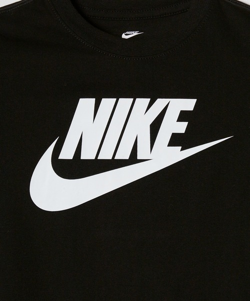 NIKE（ナイキ）の「NIKE/ナイキ FUTURA S/S TEE クルーネック ロゴプリント Tシャツ 2026年 夏 夏服（Tシャツ/カットソー・キッズ・ブラック/ライトブルー/ネイビー/イエロー/ホワイト/ターコイズブルー/ブルー/ブラック×ピンク/ブルー系その他・6/4/5/7）」の10枚目の写真