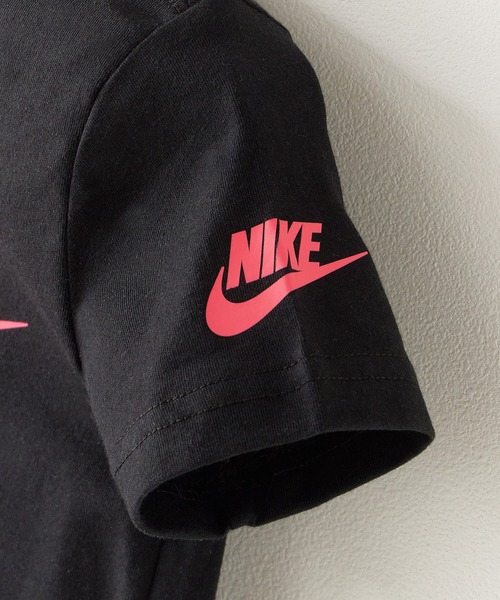 NIKE（ナイキ）の「NIKE/ナイキ FUTURA S/S TEE クルーネック ロゴプリント Tシャツ 2026年 夏 夏服（Tシャツ/カットソー・キッズ・ブラック/ライトブルー/ネイビー/イエロー/ホワイト/ターコイズブルー/ブルー/ブラック×ピンク/ブルー系その他・6/4/5/7）」の17枚目の写真
