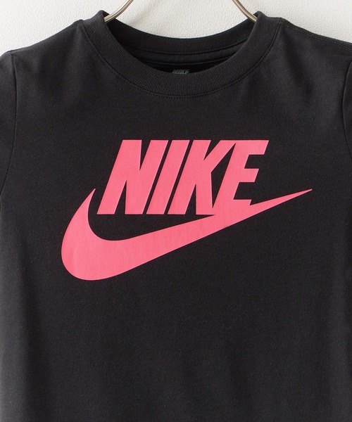 NIKE（ナイキ）の「NIKE/ナイキ FUTURA S/S TEE クルーネック ロゴプリント Tシャツ 2026年 夏 夏服（Tシャツ/カットソー・キッズ・ブラック/ライトブルー/ネイビー/イエロー/ホワイト/ターコイズブルー/ブルー/ブラック×ピンク/ブルー系その他・6/4/5/7）」の13枚目の写真