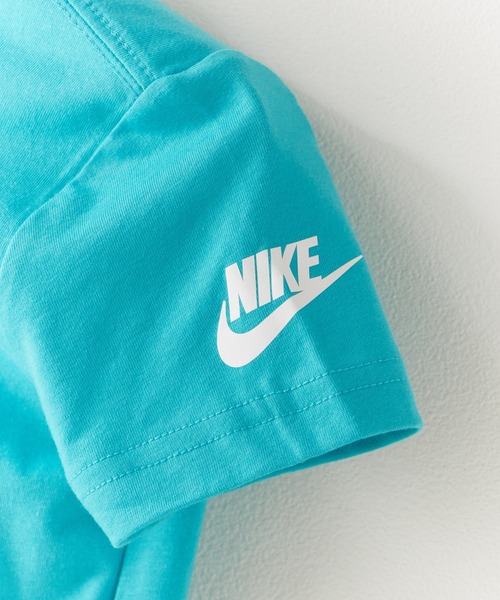 NIKE（ナイキ）の「NIKE/ナイキ FUTURA S/S TEE クルーネック ロゴプリント Tシャツ 2026年 夏 夏服（Tシャツ/カットソー・キッズ・ブラック/ライトブルー/ネイビー/イエロー/ホワイト/ターコイズブルー/ブルー/ブラック×ピンク/ブルー系その他・6/4/5/7）」の18枚目の写真