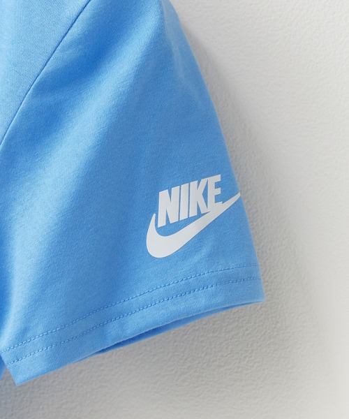 NIKE（ナイキ）の「NIKE/ナイキ FUTURA S/S TEE クルーネック ロゴプリント Tシャツ 2026年 夏 夏服（Tシャツ/カットソー・キッズ・ブラック/ライトブルー/ネイビー/イエロー/ホワイト/ターコイズブルー/ブルー/ブラック×ピンク/ブルー系その他・6/4/5/7）」の22枚目の写真