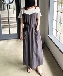 ワンピース ドッキング tシャツ ワンピース」に該当する