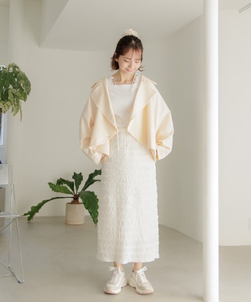 flower（フラワー）の「リボンタンクトップ（タンクトップ・レディース・ブラック/ホワイト・FREE）」の17枚目の写真