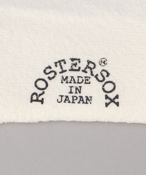 FREAK'S STORE（フリークスストア）の「限定展開　ROSTER SOX/ロスターソックス　SAKE/SOX（ソックス/靴下・レディース・ナチュラル/グレー/オフホワイト/ホワイト・ONE SIZE）」の8枚目の写真