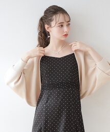 couture brooch | 【上下2WAY】レースアップニットボレロ(カーディガン/ボレロ)