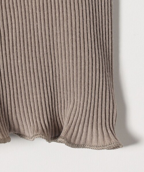 BASIC COTTON(ベーシックコットン)の「BASIC COTTON:〈洗濯機可能〉レースキャミソール 25SS(キャミソール・レディース・ベージュ/ブラック/ホワイト・ONE SIZE)」の6枚目の写真