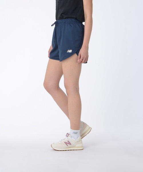 NEW BALANCE（ニューバランス）の「Athletics メッシュショーツ（その他パンツ・レディース・ネイビー/グリーン/アイボリー/ブラック・X-LARGE/LARGE/MEDIUM/SMALL）」の12枚目の写真