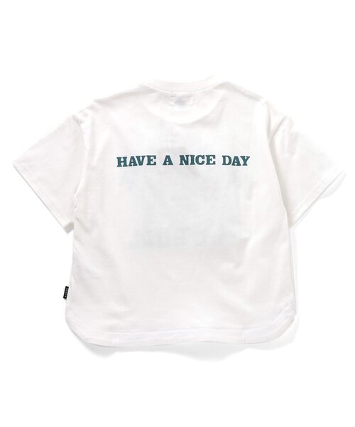 ★ELF SACK★ ロゴ ハート プリント Ｔシャツ/送料込 ☆ELF SACK☆ ロゴ 刺繍 ハート プリント Tシャツ /送料込 (ELF