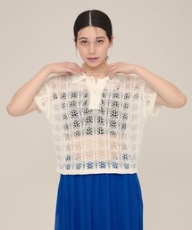 eL（エル）の「【eL】3G Mesh Short polo/117074（ポロシャツ）」
