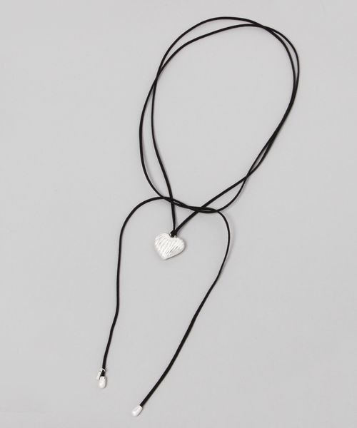 JEANASIS(ジーナシス)の「Heart choker/111805(チョーカー・レディース・ブラック・FREE)」の4枚目の写真