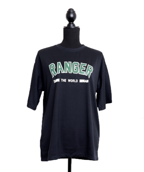 Miniministore(ミニミニストア)の「半袖Tシャツ 英字ロゴ レディース 韓国(Tシャツ/カットソー・レディース・ネイビー/ホワイト/ライトグレー・FREE)」の10枚目の写真