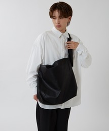 NULL（ヌル）の「【nl】合皮 ショルダー 巾着バッグ（ショルダーバッグ）」