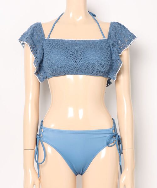 三愛水着楽園　オールスカラップニットビキニ San-ai Resort 三愛水着楽園（サンアイリゾート サンアイミズギ