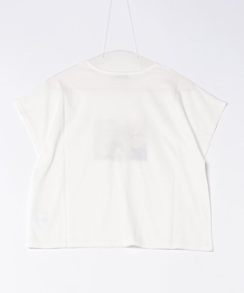 flower（フラワー）の「ブルーミングプリントティーズ（Tシャツ/カットソー・レディース・ホワイト/ホワイト系その他・FREE）」の3枚目の写真