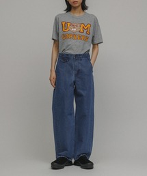 M TO R | ［PANTS］GLITTER DENIM COIN POCKET TACK PANTS(デニムパンツ)