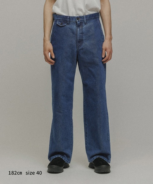 M TO R（ムウトアール）の「［PANTS］GLITTER DENIM COIN POCKET