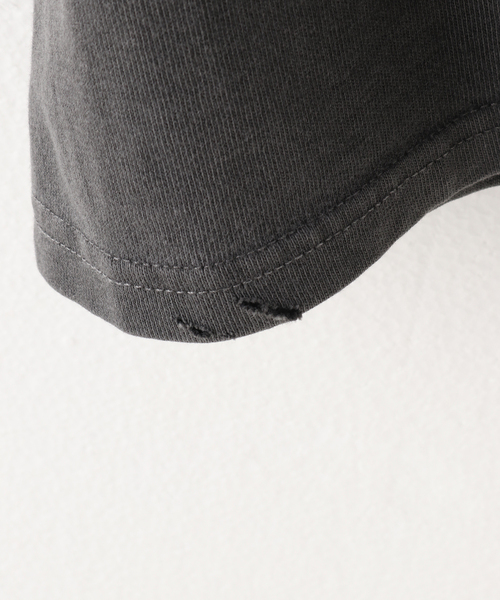 SOMEIT(サミット)の「【SOMEIT / サミット】 J.X VINTAGE TEE(Tシャツ/カットソー・メンズ・グレー・LARGE)」の8枚目の写真