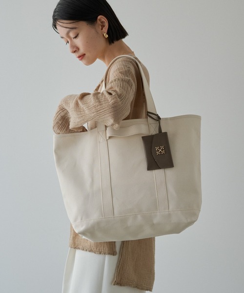russet 【A4サイズ収納可能】ビッグキャンバストートバッグ