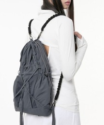 FLAREUP | 韓国ブランド FLAREUP フレアアップ 16.Division Gym Sack ジムサック ナップサック バックパック リュックサック ストラップバッグ 大容量バッグ カバン 韓国ファッション ストリートファッション テック系ファッション(バックパック/リュック)